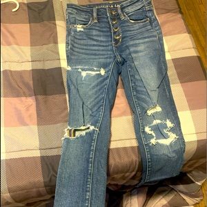 Size 2 High rise American Eagle Jeans